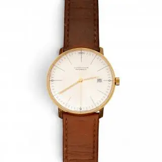 Junghans, gold plated wristwatch – kavel bij Veilinggebouw De Zwaan, Amsterdam