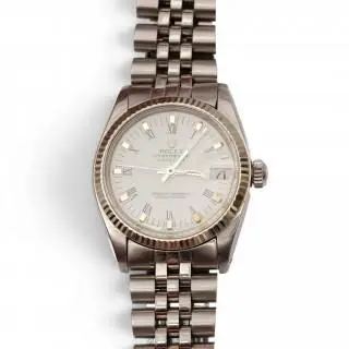 Rolex, a steel Datejust steel wrist watch – kavel bij Veilinggebouw De Zwaan, Amsterdam