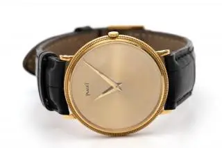 Piaget, a gold Altiplano wristwatch, ref. 9031 – kavel bij Veilinggebouw De Zwaan, Amsterdam