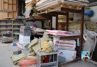 Rayonnage de stockage métallique – kavel bij Clicpublic
