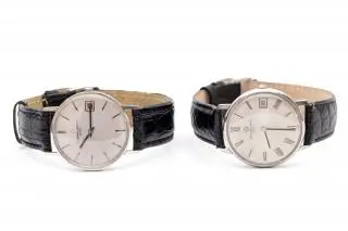 Eterna-Matic, two steel wrist watches and watch winder – kavel bij Veilinggebouw De Zwaan, Amsterdam