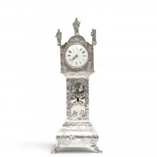 Porte Montre in staand horloge, 20e eeuw – kavel bij Veilinggebouw De Zwaan, Amsterdam