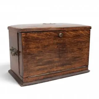 Engeland, eikenhouten bureau compendium, circa 1900 – kavel bij Veilinggebouw De Zwaan, Amsterdam