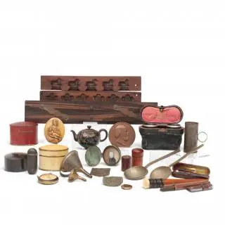 Diverse objects de vertue – kavel bij Veilinggebouw De Zwaan, Amsterdam