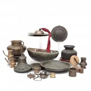 Zuidoost-Azië, een collectie bronzen objecten – kavel bij Veilinggebouw De Zwaan, Amsterdam