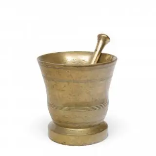 Duitse bronzen vijzel, 18e eeuw – kavel bij Veilinggebouw De Zwaan, Amsterdam