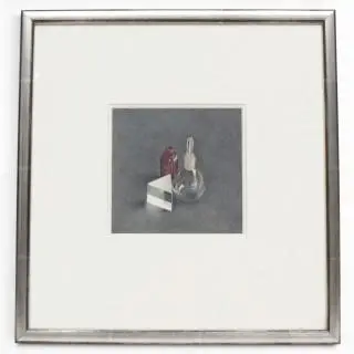 Chris Herenius (1943), gemengde techniek, stilleven met prisma – kavel bij Veilinggebouw De Zwaan, Amsterdam
