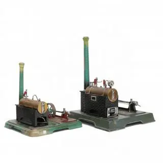 Märklin, twee stoommachines, circa 1935 – kavel bij Veilinggebouw De Zwaan, Amsterdam