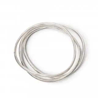 Drie zilveren bangle armbanden – kavel bij Veilinggebouw De Zwaan, Amsterdam
