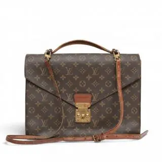 Louis Vuitton monogram porte document briefcase, circa 90s – kavel bij Veilinggebouw De Zwaan, Amsterdam