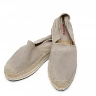 Prada sport grey suede espadrille, circa 00s – kavel bij Veilinggebouw De Zwaan, Amsterdam