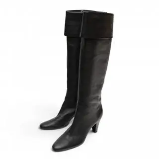 Giuseppe Zanotti leather boots, circa 00s – kavel bij Veilinggebouw De Zwaan, Amsterdam