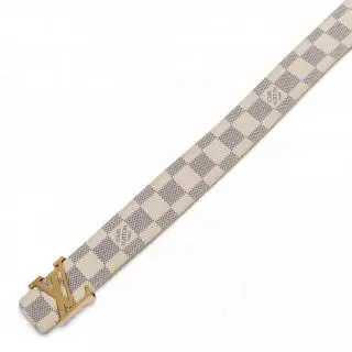 Louis Vuitton white damier azur canvas lv – kavel bij Veilinggebouw De Zwaan, Amsterdam