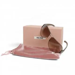 Miu Miu aviator green sunglasses, circa 00s – kavel bij Veilinggebouw De Zwaan, Amsterdam