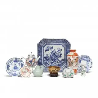 Japan en China, een collectie divers porselein, 18e-20e eeuw – kavel bij Veilinggebouw De Zwaan, Amsterdam