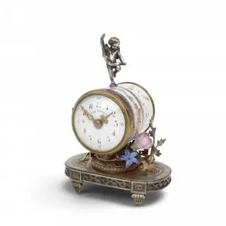 Frankrijk, zilveren pendulette, Boin-Taburet, Circa 1880 – kavel bij Veilinggebouw De Zwaan, Amsterdam