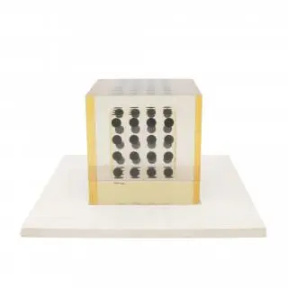 Enzo Mari (1932-2020), ‘CUBO - Serie a reticolo L’ (1959-1963) – kavel bij Veilinggebouw De Zwaan, Amsterdam