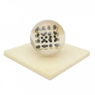 Enzo Mari (1932-2020), ‘Deformazione ottico-dinamica di un cubo in una sfera' (1959-1963) – kavel bij Veilinggebouw De Zwaan, Amsterdam