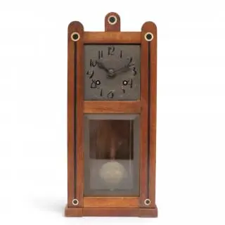 Wenen, mahoniehouten pendule, circa 1900 – kavel bij Veilinggebouw De Zwaan, Amsterdam