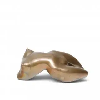 Sybille de Braak (1947), bronzen sculptuur, liggend naakt – kavel bij Veilinggebouw De Zwaan, Amsterdam