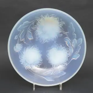 Frankrijk, opalescent persglazen schaal, Art Deco, circa 1930 – kavel bij Veilinggebouw De Zwaan, Amsterdam