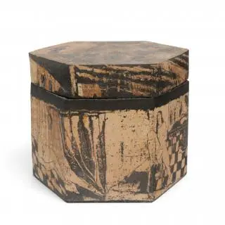 Lies Cosijn (1931-2016), octagonale keramische dekseldoos – kavel bij Veilinggebouw De Zwaan, Amsterdam