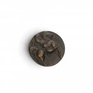 Bronzen penning, ontwerp Arthur Spronken, 1967 – kavel bij Veilinggebouw De Zwaan, Amsterdam