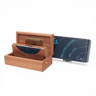OMAS, collezione Gugliemo Marconi '95 QSL. Limited Edition sterling silver fountain pen with two-toned 18ct nib – kavel bij Veilinggebouw De Zwaan, Amsterdam