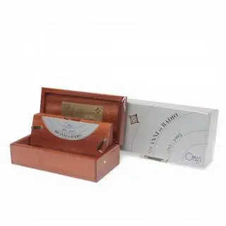 OMAS, collezione Gugliemo Marconi '95 QSL. Limited Edition sterling silver fountain pen with two-toned 18ct nib – kavel bij Veilinggebouw De Zwaan, Amsterdam