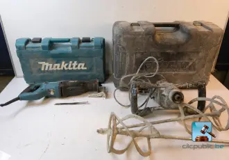 Lot d'outils de chantier – kavel bij Clicpublic