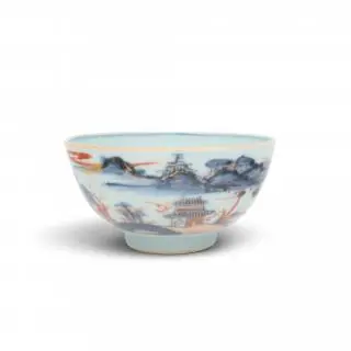 China, an Imari porcelain bowl, 18th century – kavel bij Veilinggebouw De Zwaan, Amsterdam