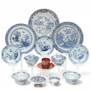 China and Japan, a collection of various porcelain, mainly18th-19th centuries – kavel bij Veilinggebouw De Zwaan, Amsterdam