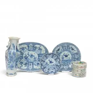 China, a collection of various porcelain, 19th-20th century – kavel bij Veilinggebouw De Zwaan, Amsterdam