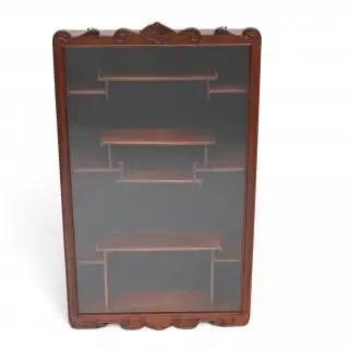 China, a wood display cabinet, ca. 1900 – kavel bij Veilinggebouw De Zwaan, Amsterdam