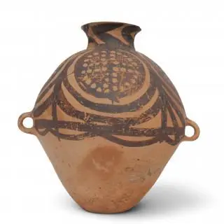 China, a painted pottery jar, Neolithic period, Majiayao culture, 3rd millennium BC – kavel bij Veilinggebouw De Zwaan, Amsterdam
