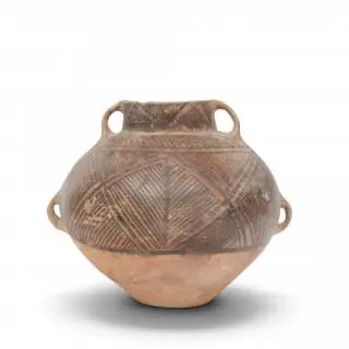 China, a Gansu pottery jar, Neolithic period, Majiayao culture, mid to late 3rd millennium BC – kavel bij Veilinggebouw De Zwaan, Amsterdam