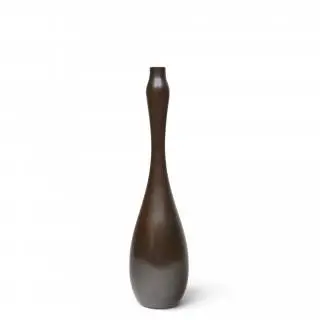 Japan, a slender sahari bronze vase, signed Ichinose Soshin 2nd (2nd generation Ichinose Soshin), Taisho period (1912-1926) – kavel bij Veilinggebouw De Zwaan, Amsterdam
