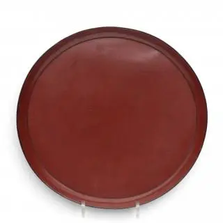 Japan, a red lacquer tray, 19th century or before – kavel bij Veilinggebouw De Zwaan, Amsterdam