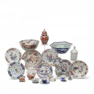 Japan, a collection of Imari porcelain, 18th-19th century – kavel bij Veilinggebouw De Zwaan, Amsterdam