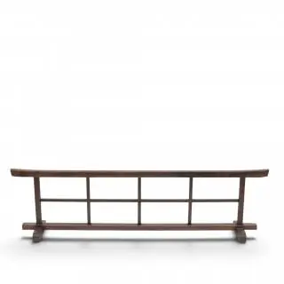 Japan, a wooden choba-goshi, shop rack, 19th century – kavel bij Veilinggebouw De Zwaan, Amsterdam