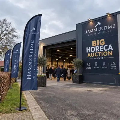 Horeca Auction Antwerp – veiling bij Hammertime, Horeca Auction Antwerp
