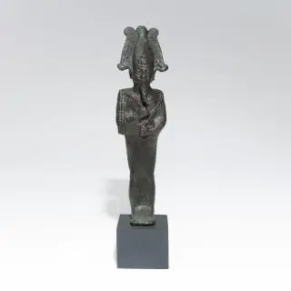 Egypt, a bronze Osiris, ca. 5e-4e century BCE – kavel bij Veilinggebouw De Zwaan, Amsterdam