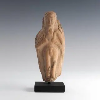 Mesopotamia, an early Babylonian terracotta figure, ca. 1950 BCE – kavel bij Veilinggebouw De Zwaan, Amsterdam