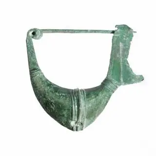 Late Luristan, a large bronze fibula, ca. 600 BCE – kavel bij Veilinggebouw De Zwaan, Amsterdam