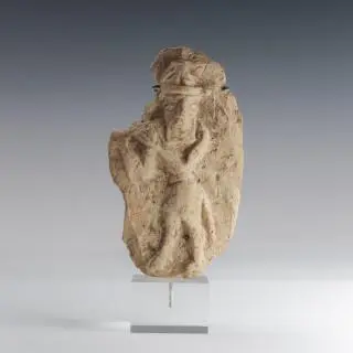 South Mesapotamian terracotta votif plaque, ca. 1900 - 1750 BCE – kavel bij Veilinggebouw De Zwaan, Amsterdam