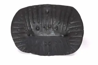 Ethiopie, Oromo, a hippopothamus leather shield – kavel bij Veilinggebouw De Zwaan, Amsterdam