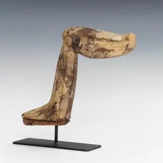 Borneo, Dayak, wooden coffin ornament – kavel bij Veilinggebouw De Zwaan, Amsterdam