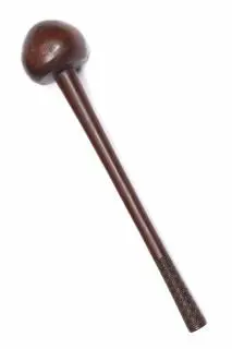 Fiji, a wooden club ula, with bold head – kavel bij Veilinggebouw De Zwaan, Amsterdam