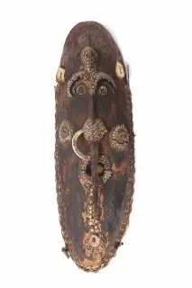 P.N. Guinea, Yuat River, a mask – kavel bij Veilinggebouw De Zwaan, Amsterdam