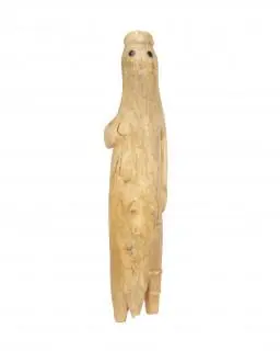 Alaska, Inuit, a bone ritual amulet – kavel bij Veilinggebouw De Zwaan, Amsterdam